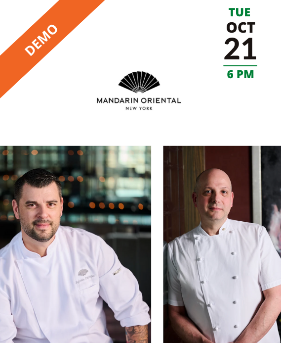Sylvain Delpique & Ron Paprocki - Mandarin Oriental New York