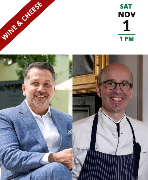 Anthony Giglio & Claude Godard - Wine & Cheese