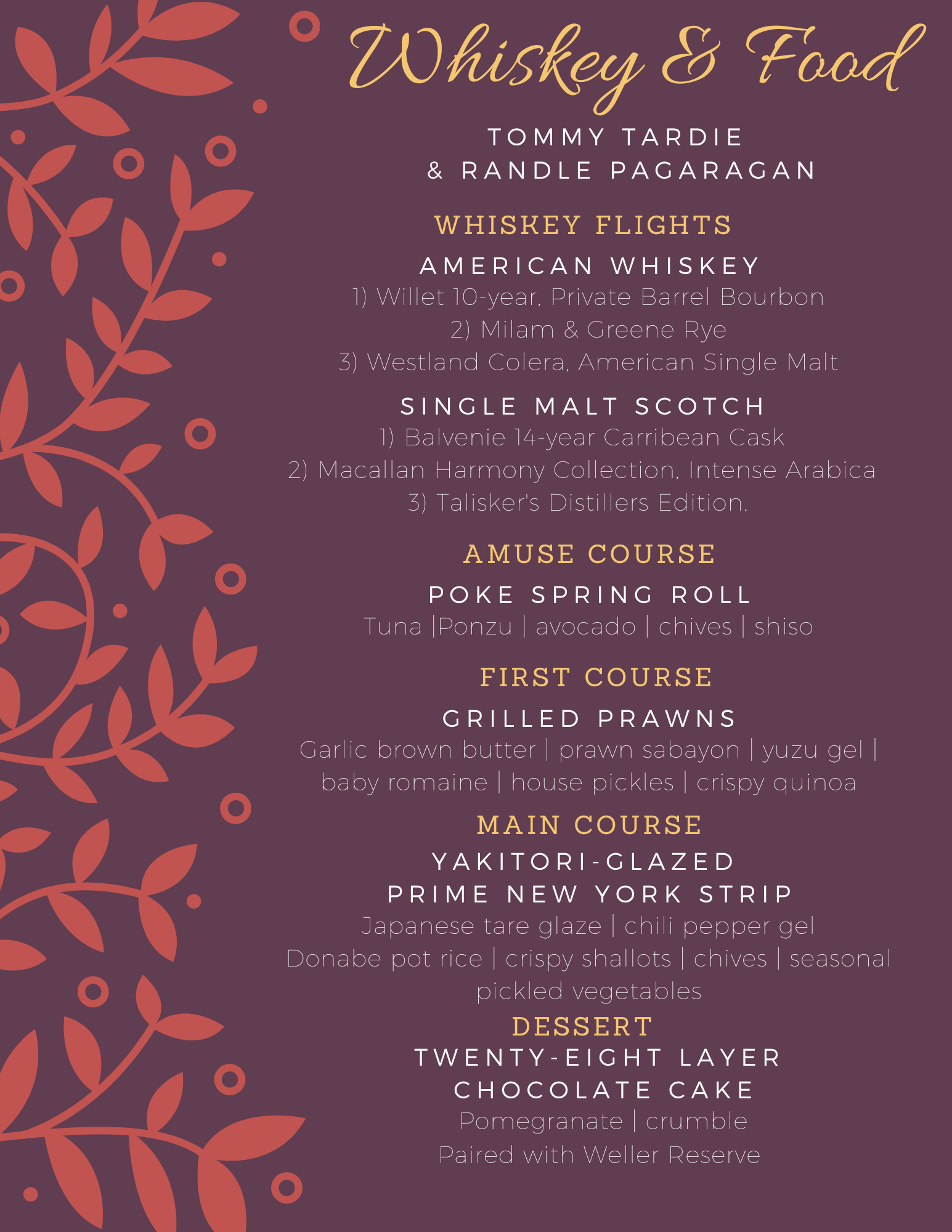 Tommy Tardie & Randle Pagaragan - The Flatiron Room