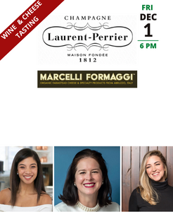 Alex Schrecengost, Kathleen Poyser & Christina Marcelli - Culture With Us, Laurent Perrier Champagne & Marcelli Formaggi